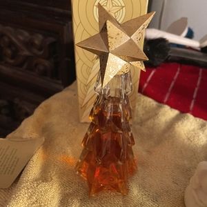 Vintage Avon Cyrstal Tree cologne bottle